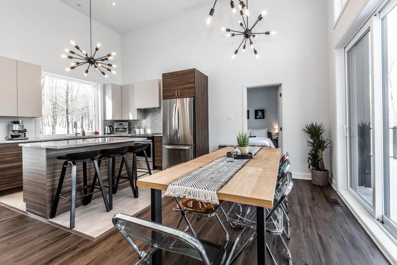 Luxurious Villa Tremblant 4 Bdrs W Hot Tub B5 La Conception エクステリア 写真