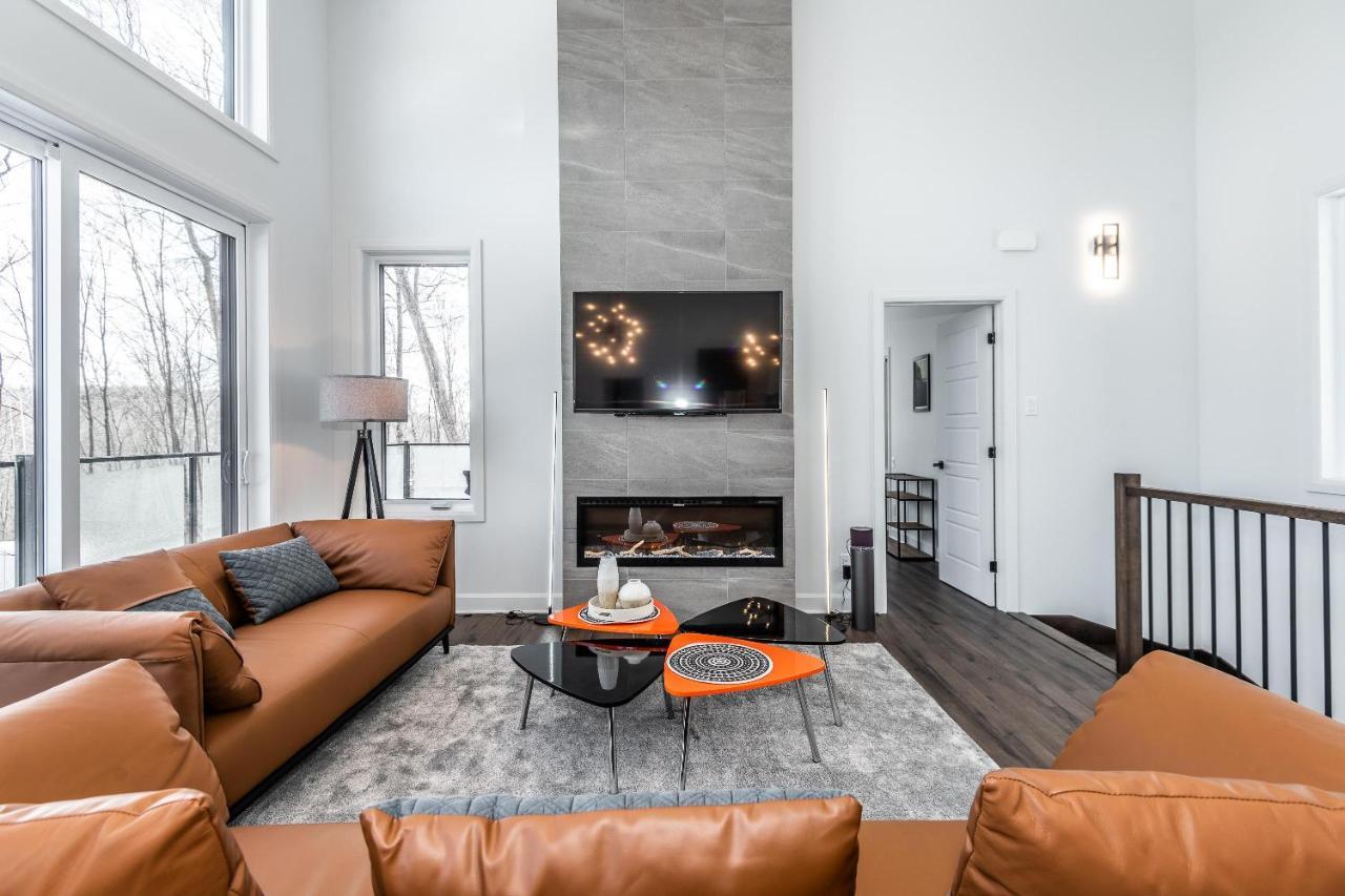 Luxurious Villa Tremblant 4 Bdrs W Hot Tub B5 La Conception エクステリア 写真
